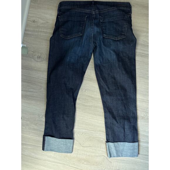 Citizens Of Humanity Dark Denim  Dani Cropped Strait Leg 29 EUC - Picture 6 of 10